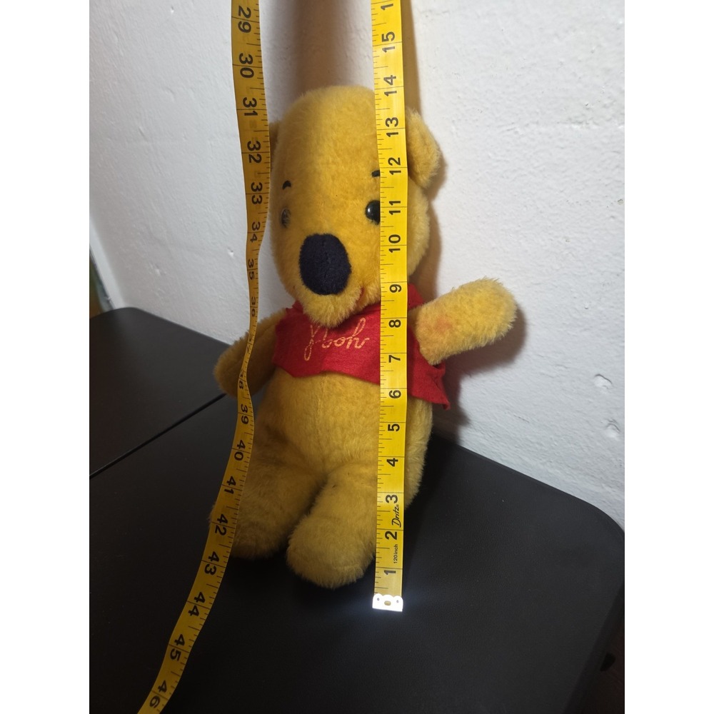 Vintage Winnie The Pooh Plush Sears 1961 Walt Disney Collection 14" Tall - Picture 4 of 5